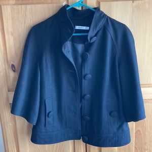 Black Felt, Bell Sleeved Jacket (Ricki’s Size 8)